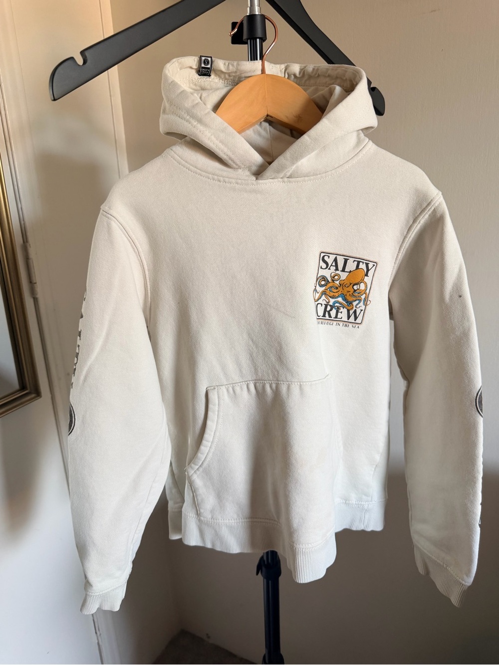 Salty Crew Octopus Graphic Hoodie – Size Small